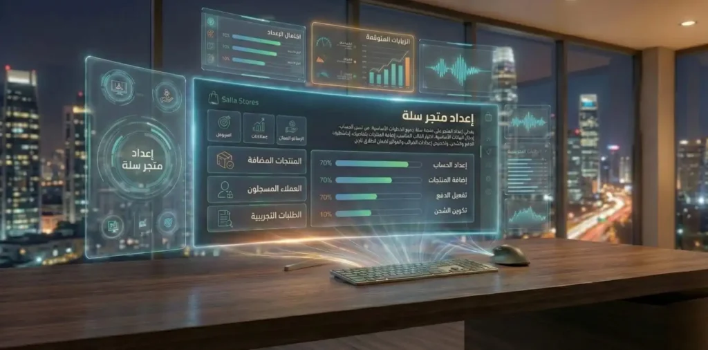 اعداد متجر سلة