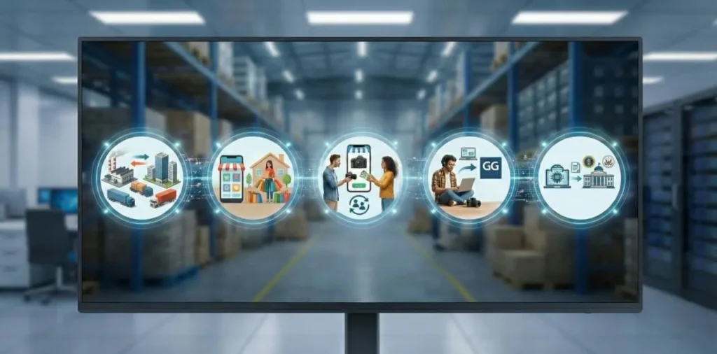 انواع التجارة الالكترونية