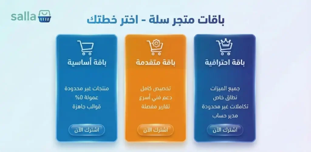 باقات متجر سلة