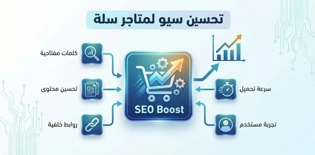 تحسين سيو لمتاجر سلة